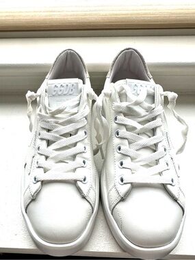 ✨ Golden Goose Pure Star Sneakers | White Leather | EU 38 | NWOT ✨